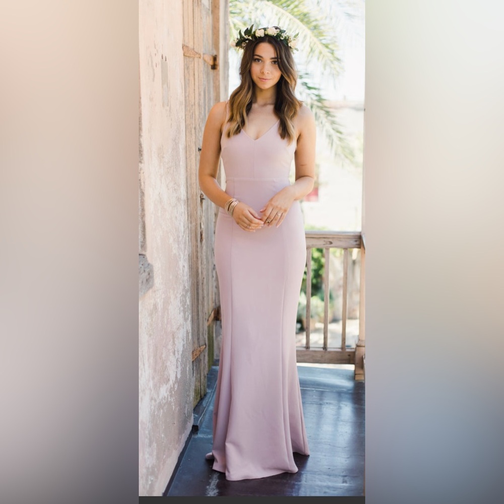 Show me your Mumu ‘The Morgan Gown’ | Show Me The Ring Stretch Crepe | XS - NWT